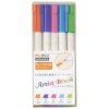 Marvy Artist Brush 1100 sada 5 ks VIVID, štětcové fixy s pigmenty na vodní bázi