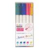 Marvy Artist Brush 1100 sada 5 ks BRIGHT, štětcové fixy s pigmenty na vodní bázi