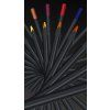 Trojhranné pastelky Faber-Castell Black Edition pro kresbu na tmavý i černý papír