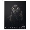 Sešit Pigna Monocromo Black 544 A5, vhodný pro žáky i do kanceláře, linkované stránky