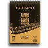 Skicák Fabriano Schizzi A4, 90g, 120 listů na spirále, jemné zrno, slonovinový odstín