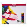 Sada akrylových barev Talens Amsterdam 90x20 ml, 100% akrylová emulze, prvotřídní pigmenty
