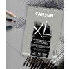 Drsný šedý papír Canson XL pro tužky, uhly, pastely a křídy, A3 160 g