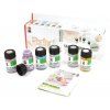 Marabu Easy Marble Pastel, sada 6 pastelových mramorovacích barev pro papír a kámen