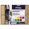Pébéo Setacolor Opaque sada II., 10 krycích barev na textil 45 ml v kartonovém kufříku