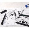 Faber-Castell Pitt Artist Pen Manga sada, tušové popisovače pro skici a návrhy