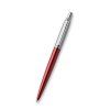 Kuličkové pero Parker Jotter Kensington Red CT, lakované tělo z broušené nerezové oceli