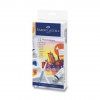 Faber-Castell Watercolours sada 12 akvarelových barev v 9 ml tubách, míchací paleta a štětec č. 6