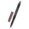 Permanentní popisovač Faber-Castell Multimark 1523 F, hrot 0,3 mm, hnědá barva