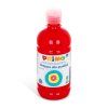 Tempera PRIMO Alta 500 ml, odstín červená, lahvička s dávkovačem a víčkem