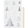 Heyda Propisot stříbrný s motivem stromů, přenositelný na papír, sklo, dřevo i porcelán