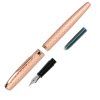 Set kuličkového a plnícího pera Online Eleganza Diamond Rosegold, kožené pouzdro - plnicí pero s náplní
