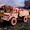 Dřevěný nákladní vůz Work Horse 2 68 dílků