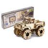 Dřevěný monster truck puzzle bez lepení