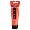 Royal Talens Amsterdam akrylová barva 120 ml, odstín 257 Reflex Orange, fluorescentní