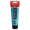 Akrylová barva Royal Talens Amsterdam 120 ml, odstín 522 Turquoise Blue, saténová úprava