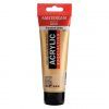 Akrylová barva Royal Talens Amsterdam 120 ml, metalický odstín 802 Light Gold, zlatá