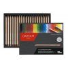 Caran D'ache Luminance pastelky 20 barev, kulaté tělo s matným povrchem a číselnou identifikací barvy