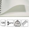 Artix Premium Artists Notebook A5, acid free papír 100 g/m2, kroužková vazba pro práci naplocho