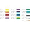 Vzorkovnice odstínů Marabu Easy Marble, mramorovací barvy 15 ml