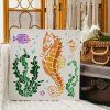 Šablona FINGER Inspire motiv Mořský koník, vhodná na textil, nábytek a stěny