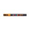 Akrylový popisovač Uni Posca 3ML s třpytivým oranžovým pigmentovým inkoustem na vodní bázi