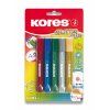 Kores Glitter Glue sada 5 dekoračních lepidel s glitrem, 5 x 10,5 ml