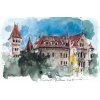 Plechová kazeta Faber-Castell Albrecht Dürer s 120 akrvarelkovými pastelkami