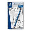 Staedtler Mars Lumograph sada 12 grafitových tužek, tvrdosti 8B až 2H, šestihranné