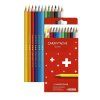 Caran D'ache Swisscolor pastelky, tuha 2,8 mm, voděodolná, FSC certifikované cedrové dřevo