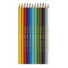 Permanentní pastelky Caran D'ache Swisscolor pro kreslení a vybarvování, 12 barev