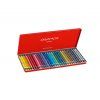 Pastelky Caran d'Ache ze sady Kreativní Box, 18 kusů s živými pigmenty pro kresbu