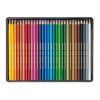 Sada Caran d'Ache Swisscolor 30 pastelkek, kovový box s bílými kříži, švýcarský design