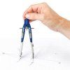 Staedtler Mars comfort 552 02, kružítko vhodné pro školní rýsování i tvorbu mandal