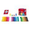Faber-Castell Connector fixy 40 barev, součástí 6 spojovacích klipů a omalovánky