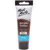 Mont Marte akrylová barva 75 ml v tubě, odstín Burnt Umber, hnědá Umbra pálená