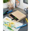 Sada 12 štětcových fixů Faber-Castell Pitt Artist Pens Brush, světlostálé pigmenty