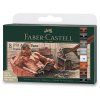Faber-Castell Pitt Artist Pen Brush, sada 8 barev Classic, štětcový hrot B a hrot M