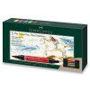 Faber-Castell Pitt Artist Pens Dual Markers, sada 5 oboustranných pigmentových popisovačů