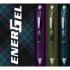 Pentel EnerGel BL77 petrolejová, gelové pero pro plynulé psaní, hrot 0,7 mm