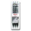 Sada tří mikrotužek Rotring Tikky černá, hroty 0,35, 0,5 a 0,7 mm