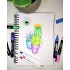 Uni EMOTT liner Mitsubishi Pencil, bílé tělo, hrot 0,4 mm, liner pro kresbu