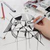 Sada Mont Marte pro portrétní kresbu, vhodná pro ilustrátory, studenty i hobby kreslíře