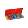 Caran D'ache Neocolor II Aquarelle, sada 30 akvarelových voskových pastelů, přehled barev
