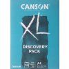 Canson XL Discovery Pack, složka 12 archů A4 pro akvarely a mix media techniky