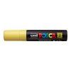 Uni Posca PC-17K 15 mm, intenzivní neprůhledná žlutá barva na všechny povrchy