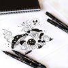 Uni PIN Manga Shonen linery s voděodolným inkoustem, vhodné pro manga a technické kreslení