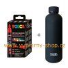 Promo balení sady Uni POSCA PC-5BR, 16 akrylových štětcových popisovačů, šířka stopy 1–4 mm