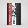 Canson Graduate Book Manga, skicák 200 g, 80 stran, pevná vazba s gumičkou a záložkou