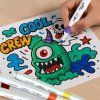 Spoko COLOUR POP akrylové popisovače, inkoust na vodní bázi, sada 12 výrazných barev
